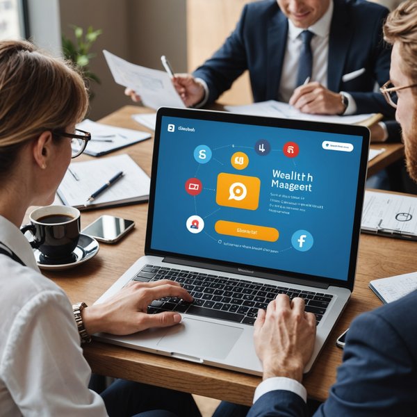 Comment les entreprises de services de gestion de patrimoine peuvent-elles utiliser les réseaux sociaux pour toucher une clientèle jeune?