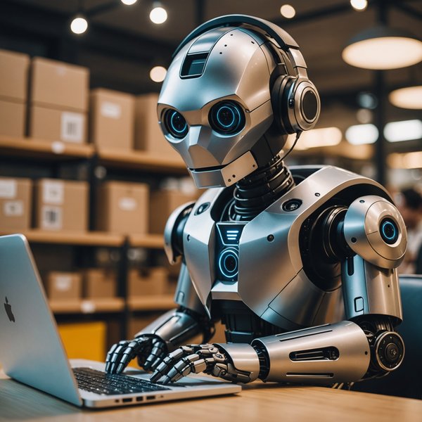 Quels sont les avantages de l'utilisation des chatbots pour le service client dans une entreprise de e-commerce?